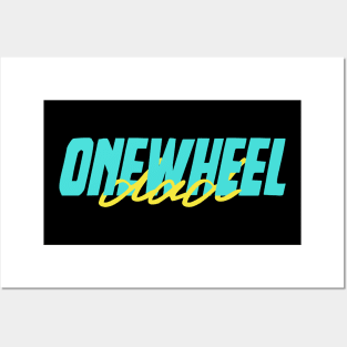 onewheel electric skateboard - float life onewheel skateboard Posters and Art